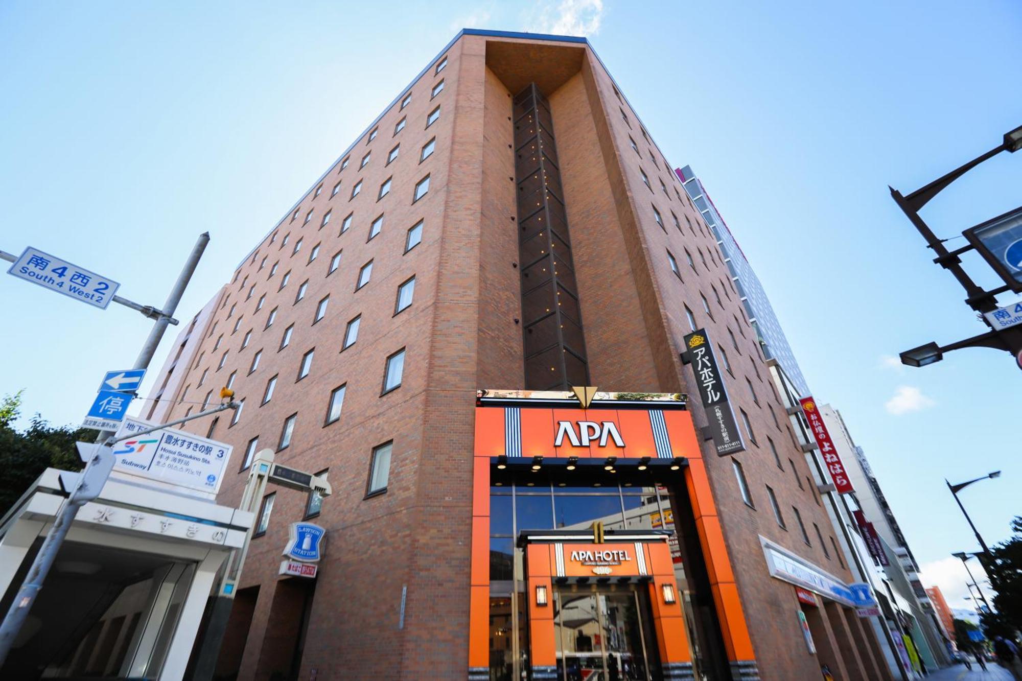 Apa Hotel Sapporo Susukino Ekimae Exterior photo